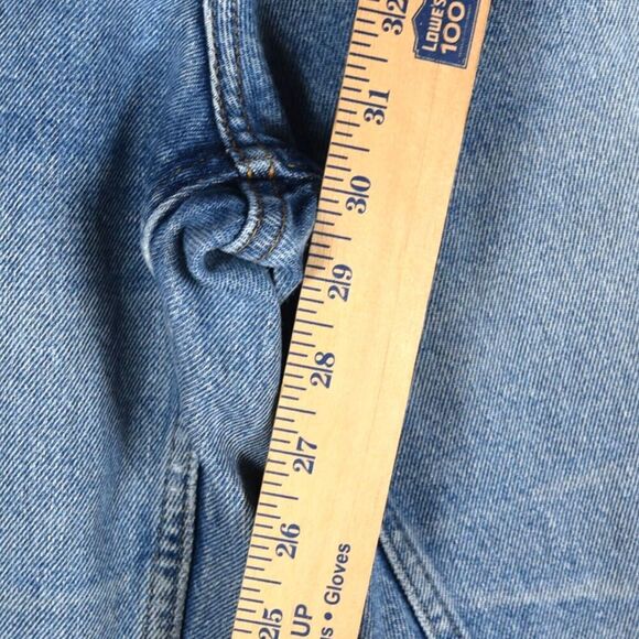 LL Bean Women's Curvy Classic Fit Light Wash Mom Jeans 90's Size 12 M/T - Picture 5 of 7